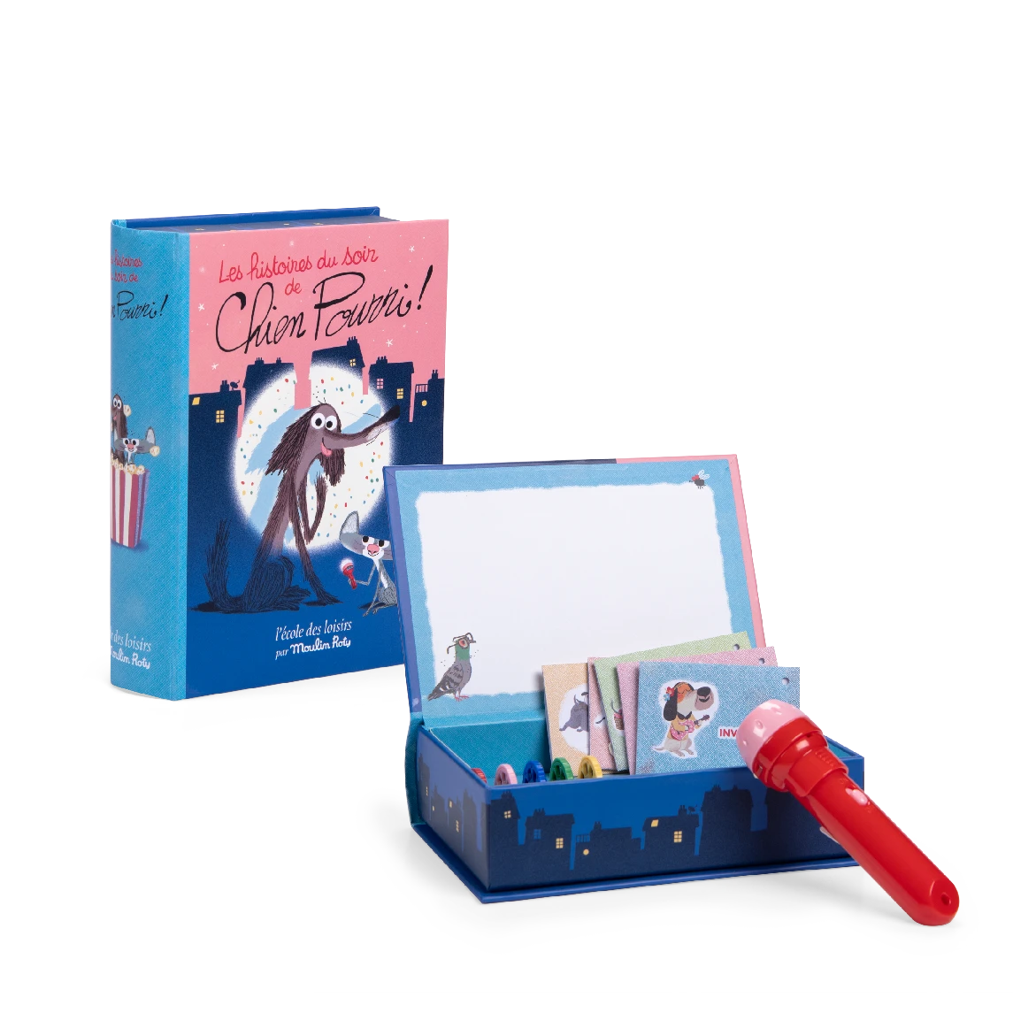 Moulin Roty Lampe à Histoires Livre Chien Pourri 4 Moulin Roty Lampe à Histoires Livre Chien Pourri – Image 2
