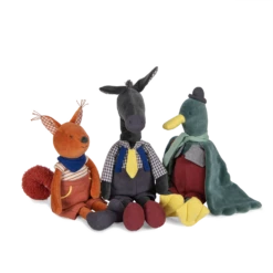 Moulin Roty Peluche Canard Simonet -Moulin Roty Peluche Canard Simonet Pomme des Bois Moulin Roty 5 1