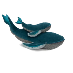 Moulin Roty Peluche Grande Baleine à Bosse -Moulin Roty Peluche Grande baleine a bosse Tout autour du monde Moulin Roty 3