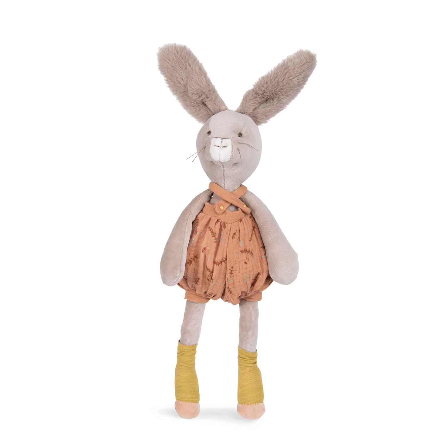 Moulin Roty Peluche Lapin Argile 4 Moulin Roty Peluche Lapin Argile – Image 2