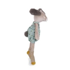 Moulin Roty Peluche Lapin Sauge 13 Moulin Roty Peluche Lapin Sauge -Moulin Roty Peluche Lapin sauge Trois petits lapins Moulin Roty 2 1