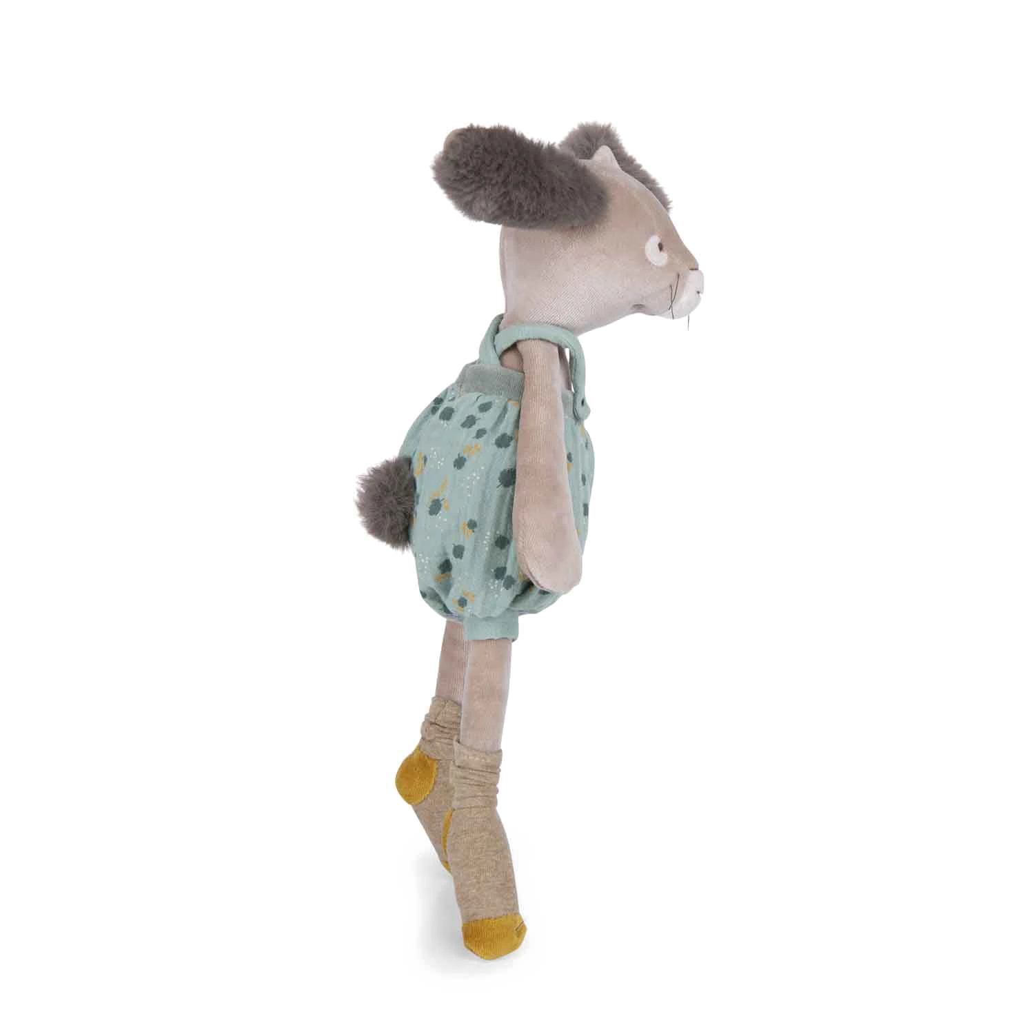 Moulin Roty Peluche Lapin Sauge 7 Moulin Roty Peluche Lapin Sauge â Image 5