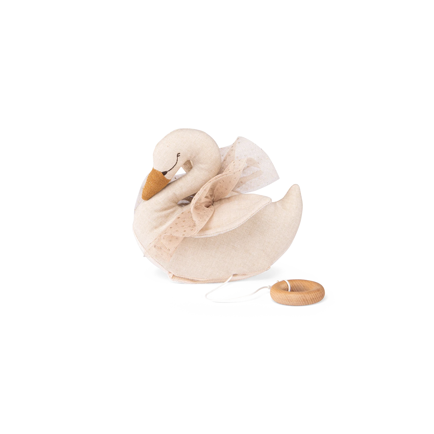 Moulin Roty Petit Cygne Musical 5 Moulin Roty Petit Cygne Musical – Image 3