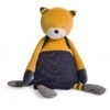 Moulin Roty Peluche Géante Chat Moutarde Lulu -Moulin Roty Peluche geante chat moutarde Lulu Les Moustaches Moulin Roty