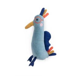 Moulin Roty Petite Peluche Oiseau Bleu
