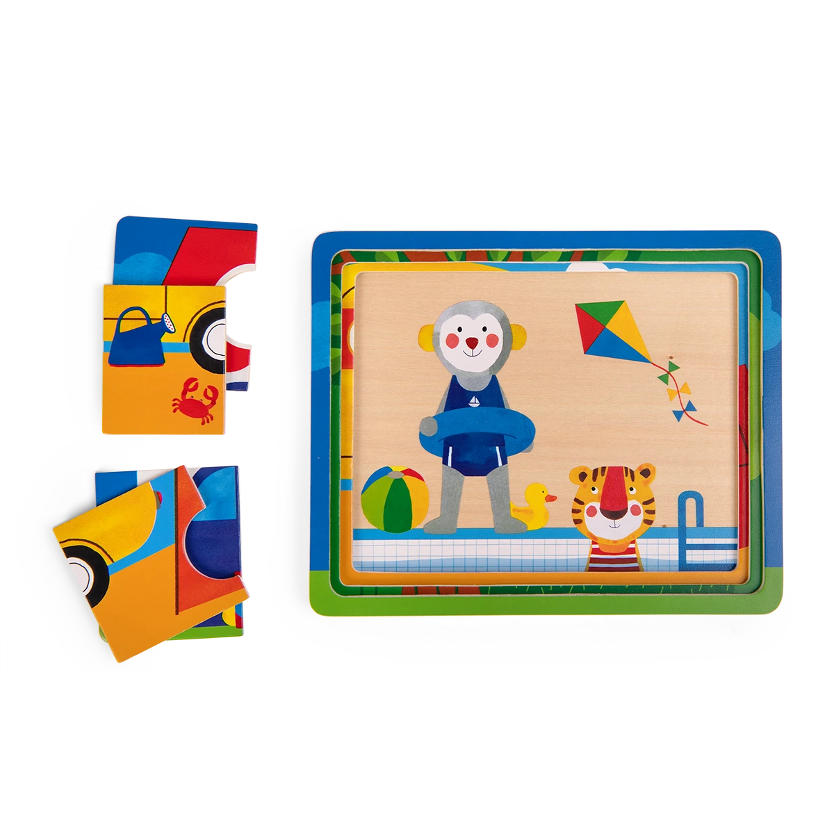 Moulin Roty Puzzle à 3 étages 5 Moulin Roty Puzzle à 3 étages – Image 3