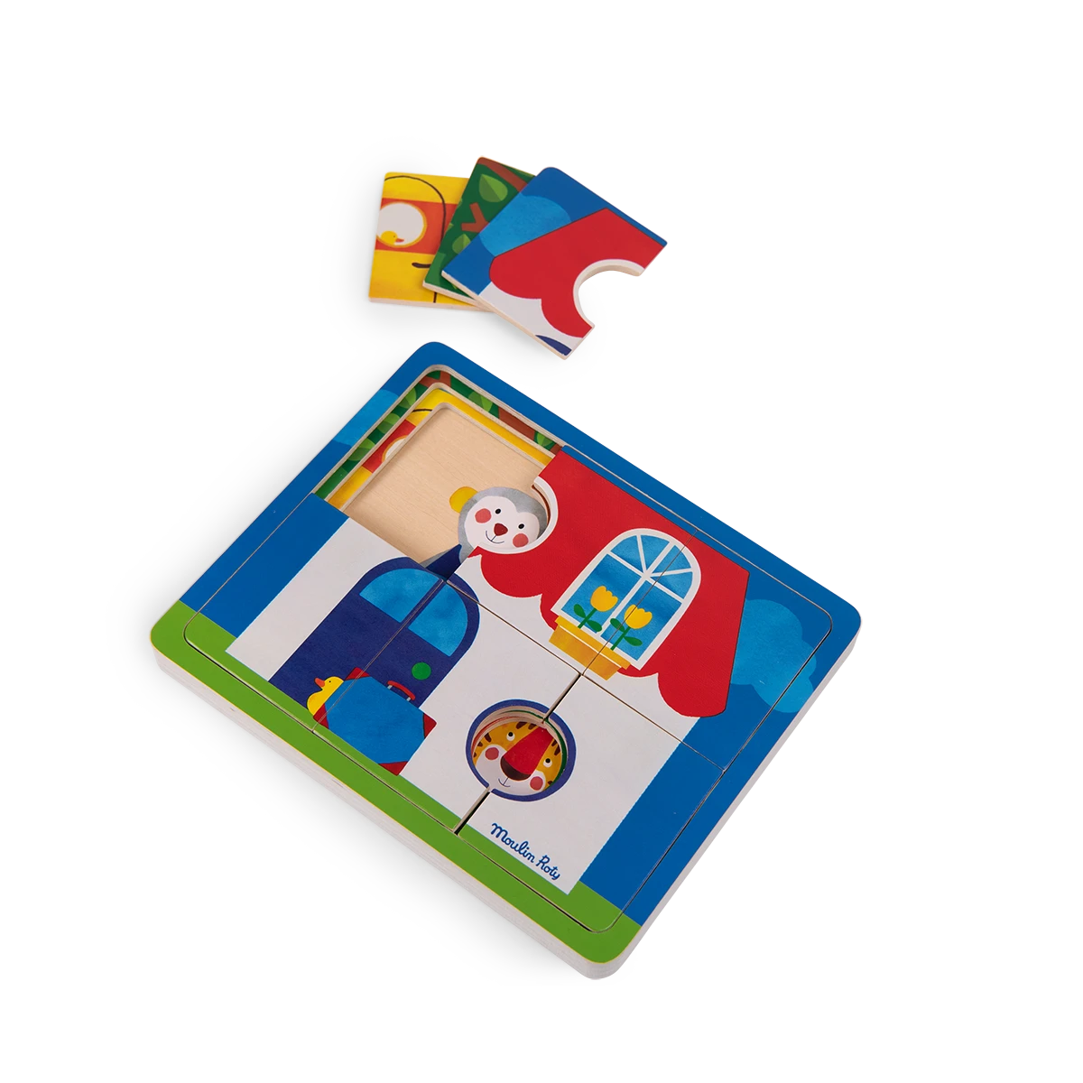 Moulin Roty Puzzle à 3 étages 9 Moulin Roty Puzzle à 3 étages – Image 7