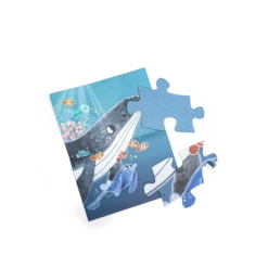 Moulin Roty Puzzle Géant Baleine 36 Pièces -Moulin Roty Puzzle geant Baleine 36 pcs Les aventures de Paulie Moulin Roty 4 1