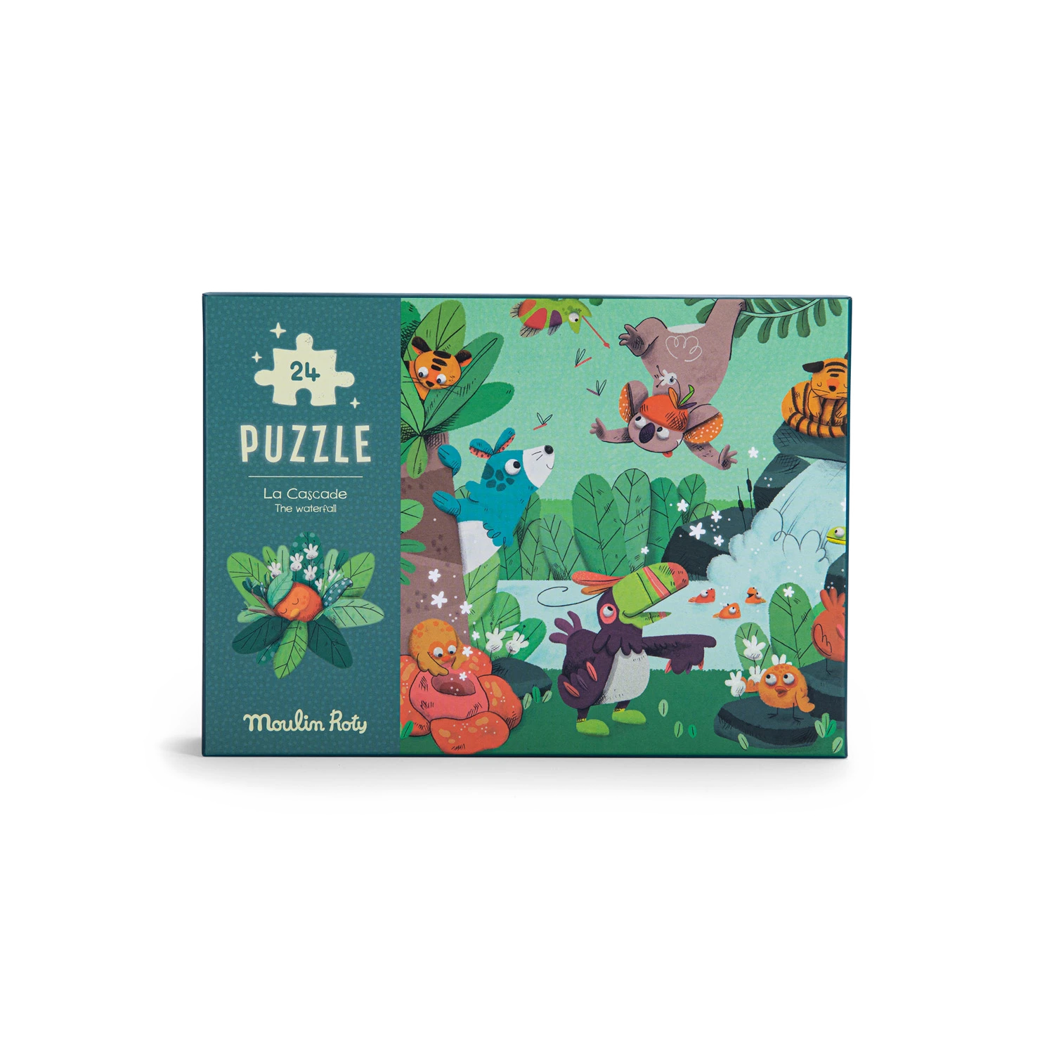 Moulin Roty Puzzle Phosphorescent La Cascade 24 Pièces – Image 5