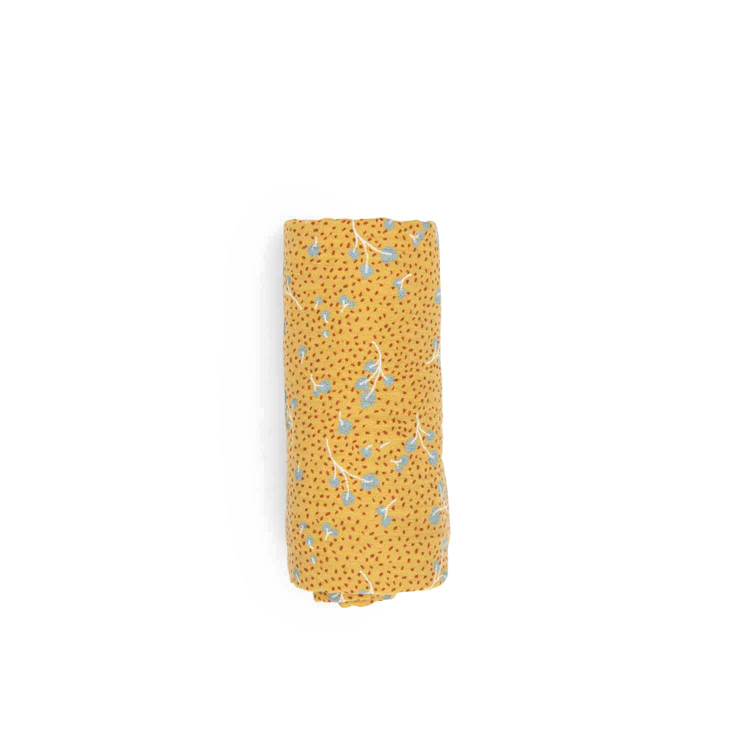 Moulin Roty Set De 3 Langes Imprimés (sauge/argile/ocre) 7 Moulin Roty Set De 3 Langes Imprimés (sauge/argile/ocre) – Image 5