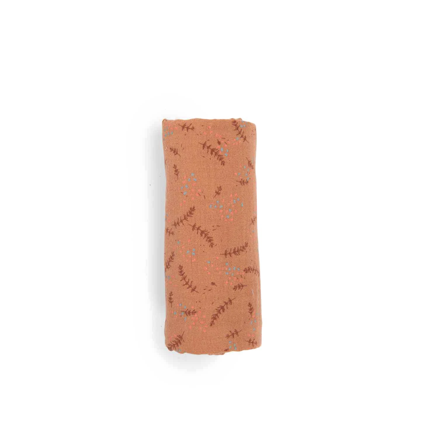 Moulin Roty Set De 3 Langes Imprimés (sauge/argile/ocre) 8 Moulin Roty Set De 3 Langes Imprimés (sauge/argile/ocre) – Image 6