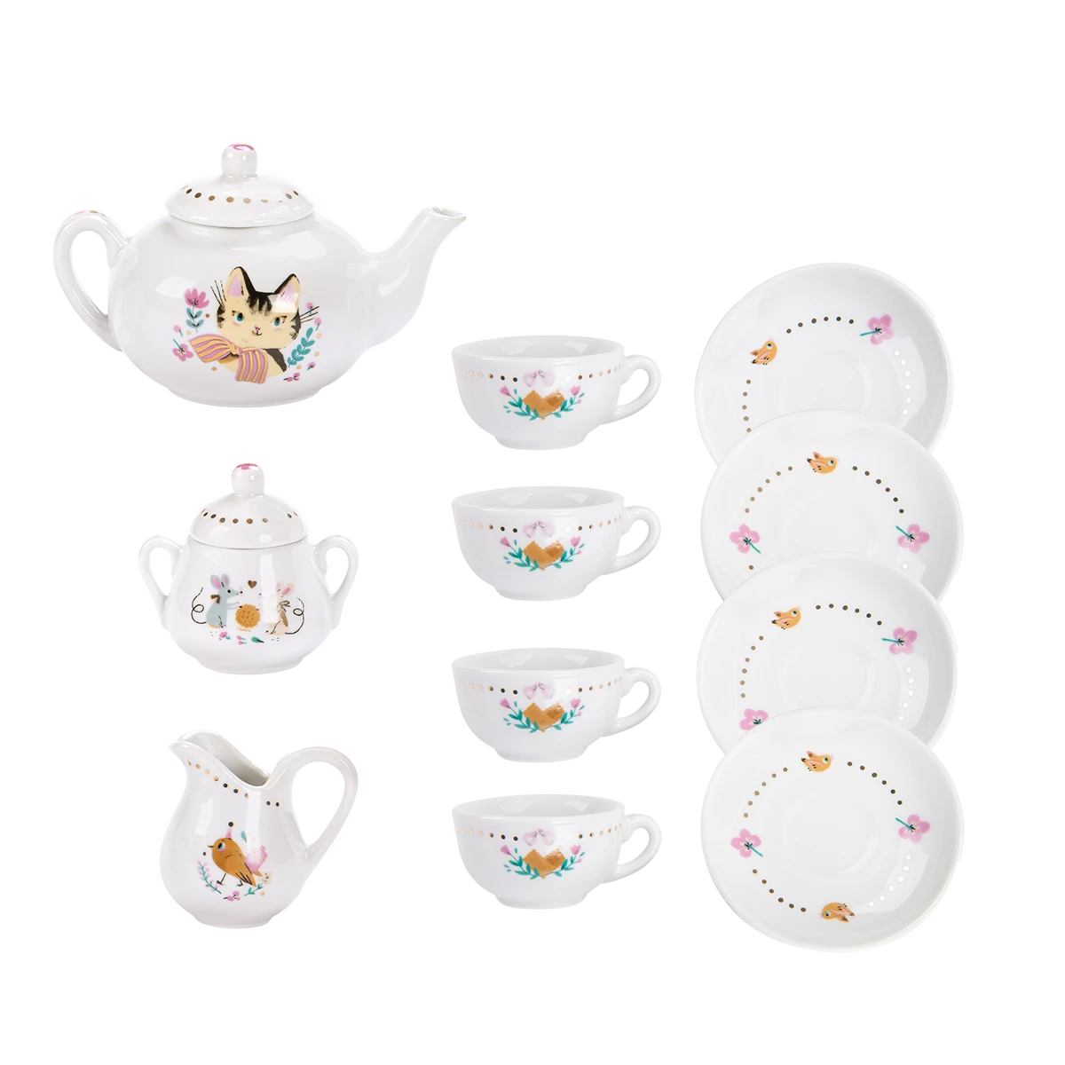 Moulin Roty Valise Dînette Thé Céramique 6 Moulin Roty Valise Dînette Thé Céramique – Image 4