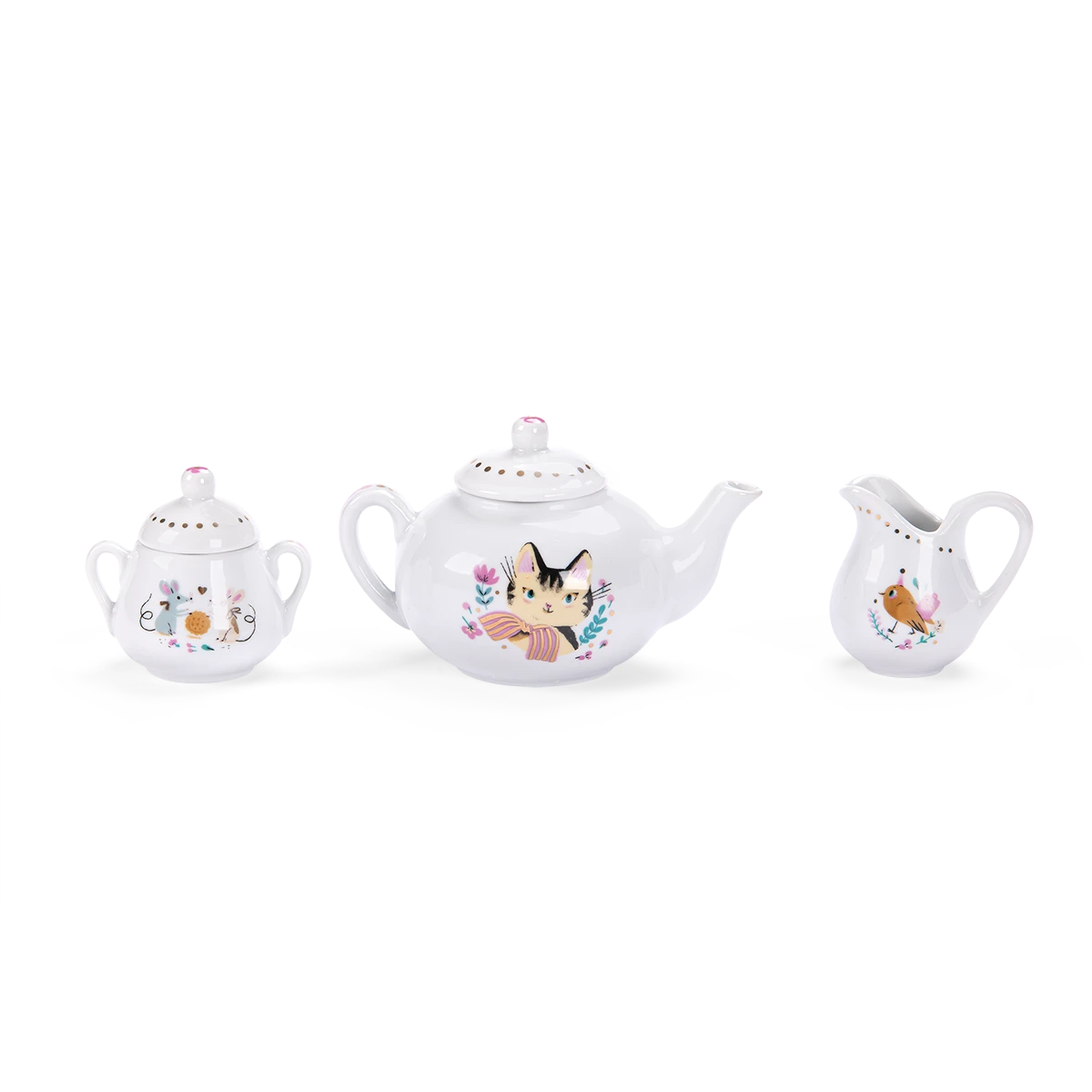 Moulin Roty Valise Dînette Thé Céramique 8 Moulin Roty Valise Dînette Thé Céramique – Image 6