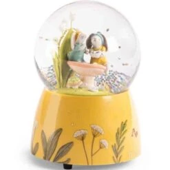 Moulin Roty Boule à Neige Musicale Trois Petits Lapins