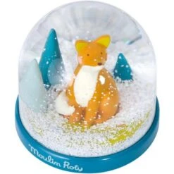 Moulin Roty Boule à Neige Renard Chaussette Le Voyage D'Olga -Moulin Roty boule a neige renard chaussette le voyage d olga 5