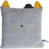 Moulin Roty Coussin Chat Fernand Les Moustaches (30 X 30 Cm) -Moulin Roty coussin chat fernand les moustaches 30 x 30 cm