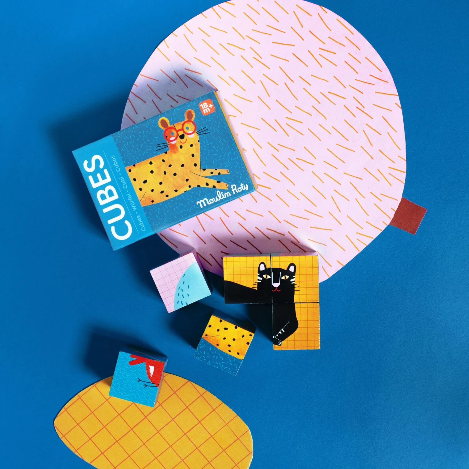 Moulin Roty Puzzle En Bois 6 Cubes 3 Moulin Roty Puzzle En Bois 6 Cubes