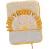 Moulin Roty Protège Carnet De Santé Crème Paprika Le Lion -Moulin Roty protege carnet de sante creme paprika le lion