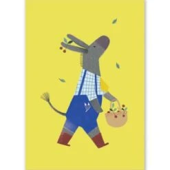 Moulin Roty Set De 3 Affiches Pomme Des Bois -Moulin Roty set de 3 affiches pomme des bois 3