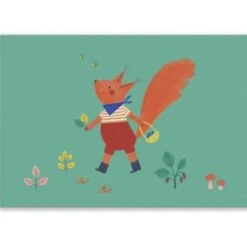 Moulin Roty Set De 3 Affiches Pomme Des Bois -Moulin Roty set de 3 affiches pomme des bois 4