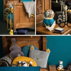 Moulin Roty Tirelire Chat Fernand Les Moustaches -Moulin Roty tirelire chat fernand les moustaches 3