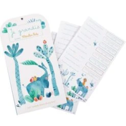 Moulin Roty Toise Carnet Dépliable Sous Mon Baobab (138 Cm) -Moulin Roty toise carnet depliable sous mon baobab 138 cm 4